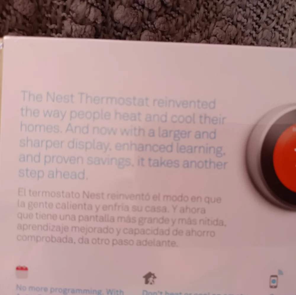 🆕Google Nest Learning Thermostat T3007ES Stainless Steel Color SEALED PACKAGE